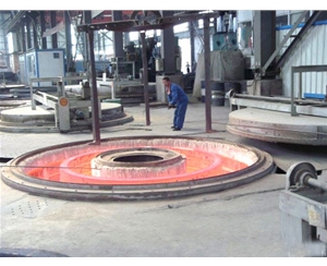 Well flange tempering furnace